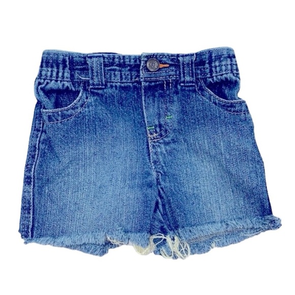 Osh Kosh b’gosh denim shorts size 3 months - Picture 1 of 3